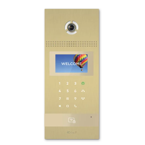 Вызывная панель IP-домофона BAS-IP AA-12FB GOLD Вызывная панель IP-домофона BAS-IP AA-12FB GOLD